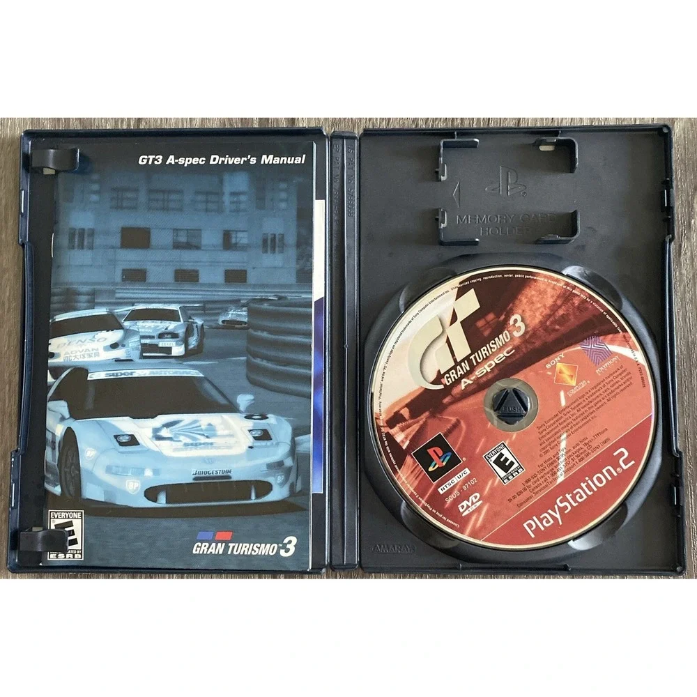 Gran Turismo 3: A-spec PlayStation‎ 2 PS2 Game Complete